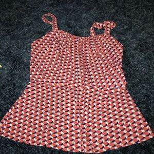 CAbi size 8 zip up top like new!